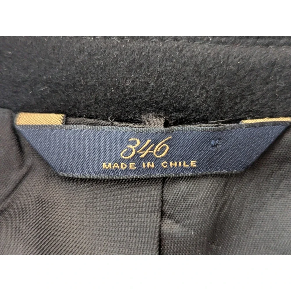 Brooks Brothers 346 Sport Jacket Mens 40S Black Cashmere? Coat Career Corpcore